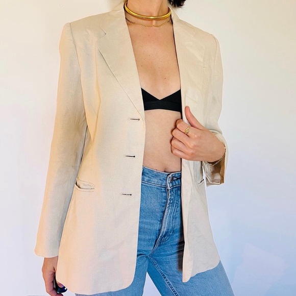 INC International Concepts Jackets & Blazers - 100% Linen Blazer